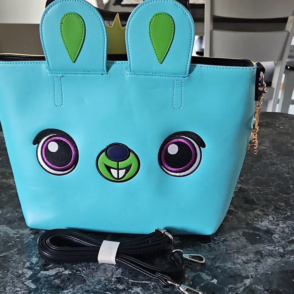 Disney Loungefly Yellow and Blue Women's Bag - Picture 2 of 3